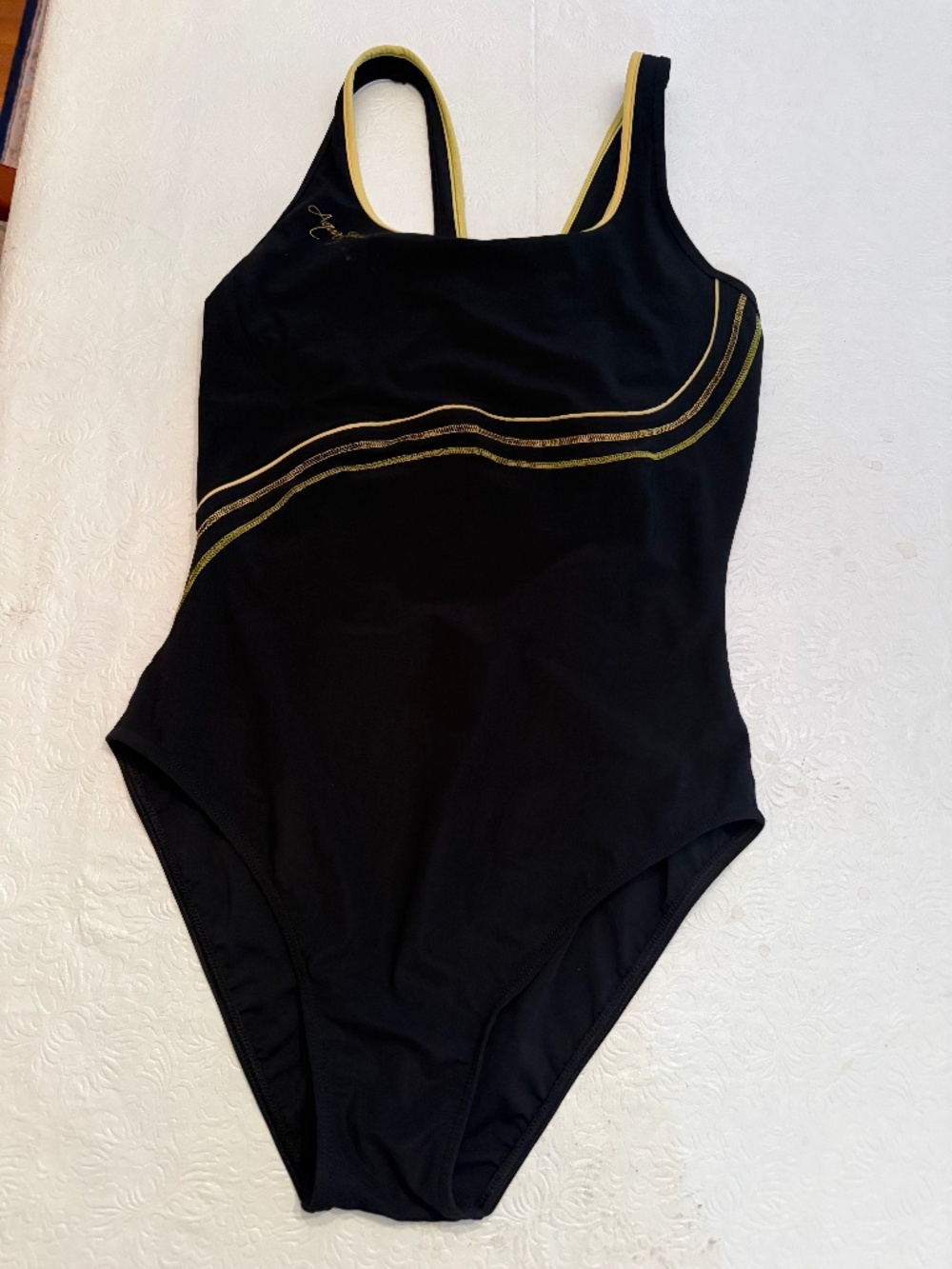 Aqua Sphere Black Wms Swimsuit size 36/10